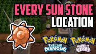 Where to Find Sun Stone - Pok&eacute;mon Brilliant Diamond & Shining Pearl (All Methods)