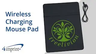 Wireless Charging Mouse Pad - Custom Tech Accessory by 4imprint