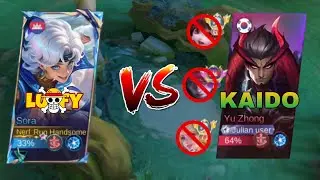 THE WAR ONE PIECE LUFFY VS KAIDO (Sora Vs Yuzhong Who's Win)