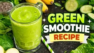 Green smoothie Recipe For Weight Loss and Detox l Health Breakfast Recipe l