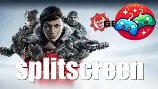 How does the split-screen mode work in Gears 5? (multiplayer games)
