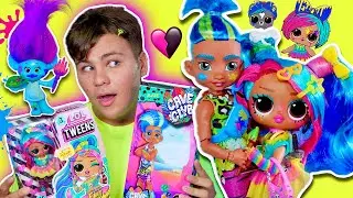 ЛЮБОВНИКИ ХУДОЖНИКИ 😍 LOL Tweens 3 в 1! Emma Emo & Cave Club