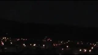 avistamiento de ovni al norte de quitoo