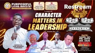 30-DAY IN HIS PRESENCE Tagged: CHARACTER MATTERS IN LEADERSHIP