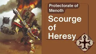 Warmachine, Protectorate of Menoth, Scourge of Heresy, Reznik's favored warjack and weapon