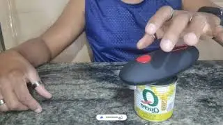 Abridor de latas elétrico automático