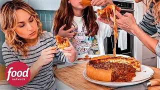 Aprende a hacer una pizza estilo Chicago | Giada en casa | Food Network Latinoamérica