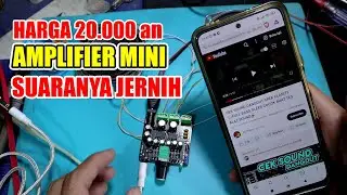 Kit power amplifier mini 12 volt LM386