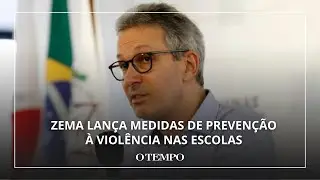AO VIVO: Zema vai a Betim lançar medidas de prevenção à violência nas escolas