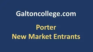 Porter New Market Entrants