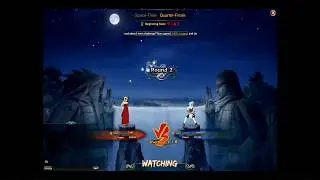 [Naruto Online] UK Space-Time Quarter Final - NineYang (200k) vs Venny 220k)