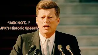 John F. Kennedy Inauguration Speech (1961) - Ask Not What Your Country Can Do For You