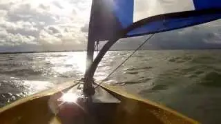 Sailing Pass Cavallo in a Rumba Escape