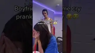Розыгрыш, из-за которого парень довел меня до слез 😭😂 #шорты