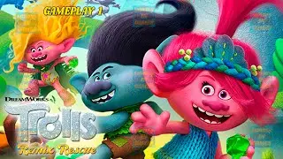 DreamWorks Trolls Remix Rescue Chapter 1 game based on movie Trolls Band Together - MOVIES IN GAMES