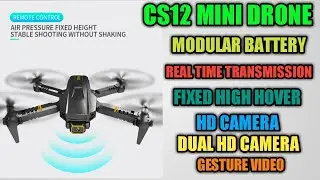 CS12 mini drone | full hd rc drone | 4k hd camera drone