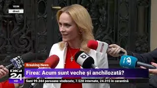 Gabriela Firea: Soțul meu l-a sunat pe dl Orban să &icirc;l &icirc;ntrebe de ce m-a demonizat, de ce m-a demolat