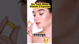 How to Safely Use Vitamin E Capsules for Healthy, Glowing Skin #vitamine #skincare #naturalbeauty