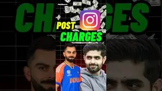 Virat Kohli Vs Babar Azam Instagram Post Charges 😱 #viratkohli #babarazam #shorts #indvspak