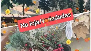 Hj FUI NA LOJA DE VARIEDADES #decoração #natal #casa 
