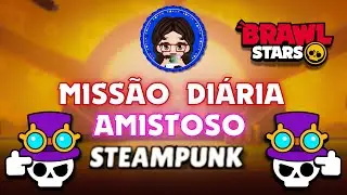🔴 STEAMPUNK, MISS&Atilde;O, AMISTOSO, AN&Aacute;LISE DECONTA, DIA 5 #games #brawlstars #liveshorts