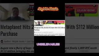 20,000 Bitcoin Added #bitcoin #cryptoconversation #crypto #trading #cryptobreakdown #bitcoinethereum