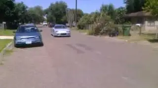 99 Eclipse AEM Cold Air Dry Flow Intake sound
