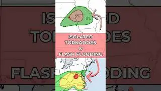 Isolated Tornadoes in the Midwest, Flash Flooding in the Mid-Atlantic
