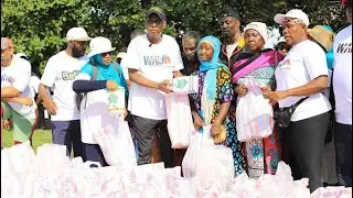 Highlights from the Mombasa Walk Movement's visit to Mwakirunge.