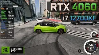 BeamNG.drive | RTX 4060 + i7 12700KF | 1080p, 4K