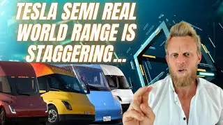 Tesla Semi tested at highway speeds - REAL world range shocks rivals