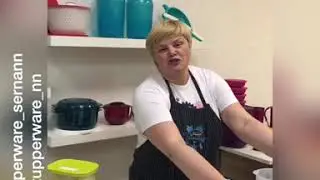 Картофель с грибами в сливочном соусе. Кастрюля УльтраПро 3,5 л Tupperware