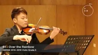ABRSM GRADE 3 2016-2019 Violin Exam Pieces B1: Over the Rainbow