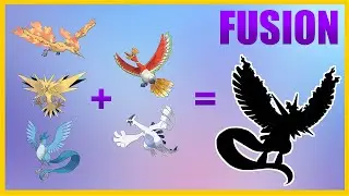 All Legendary Birds Fusion | Pokemon Fusion