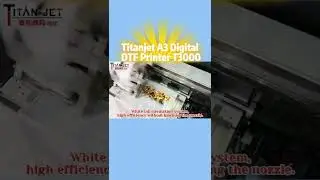 High speed printing new desktop A3 white ink stamping machine with 2 print heads for T-shirts,hats.