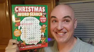 3 ACTIVITY-TYPES? Christmas Word Search Stocking Stuffer Book Review Unboxing Demo