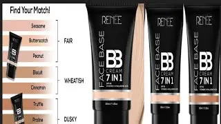 how to choose perfect shade Renee 7 in 1 bb cream shades #makeup #reneebbcream#shades #viral