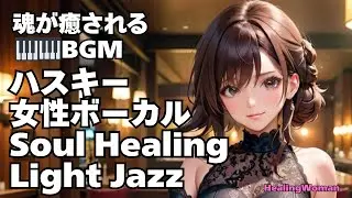 【魂が癒されるBGM】「心が疲れた夜にあなたに寄り添う」ハスキー女性ボーカル  HealingWoman358