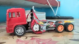 Powerful RC Truck. Dual Gear Motors, High Torque, PVC Frame & 6-Wheel System