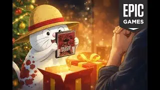 Epic Games Holiday Sale 2025 🎁Playing New Free Games Everyday 🎉 #strawcatsage