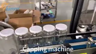 Double Head Capping Machine for Glass Jar , Automatic Capper Machine for Metal Cap , Capper Factory