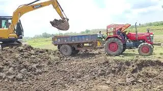 jcb making a lake | mahindra tractor | swaraj tractor | jhon deere tractor