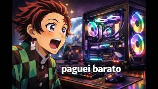 COMPREI um PC GAMER BARATO 😱 RTX **** da China | Primeiras Impress&otilde;es