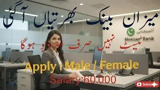 Meezan Bank Jobs 2025 | Male & Female Apply Online | Latest Bank Jobs in Pakistan
