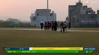 ALPHA STUNNERS vs Team A7 live cricket match | Centurion League Sunday (Edition 14)  live - Centurio