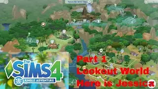 The Sims 4 Jungle Adventure Challenge Episode 1