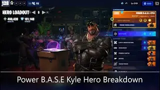 Power B.A.S.E Kyle Hero Breakdown (Fortnite Save The World)