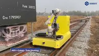 🚆 Smarter Rail Automation with Cobot!