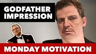 The Godfather Voice Impression, Don Corleone, Marlon Brando | Monday Motivation