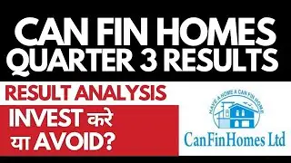 Can Fin Homes Quarter 3 Results &bull; Can Fin Homes Breaking News &bull; Dailystock